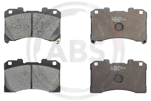 Гальмівні колодки Toyota 0446552370 ціна, від 45.38 USD