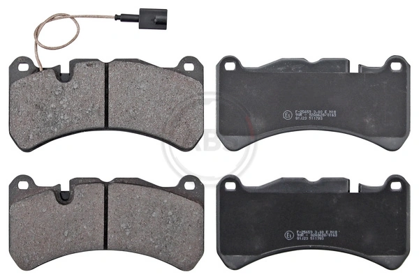 Тормозні колодки Mercedes A005420392041