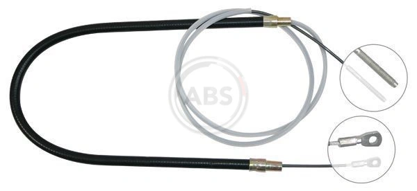Трос ручного гальма задній, правий/лівий Adriauto AD050216 ціна, від 9.47 USD