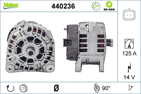 Купити 440236 VALEO Генератор