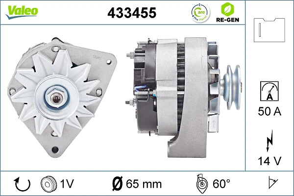 Купити 433455 VALEO Генератор