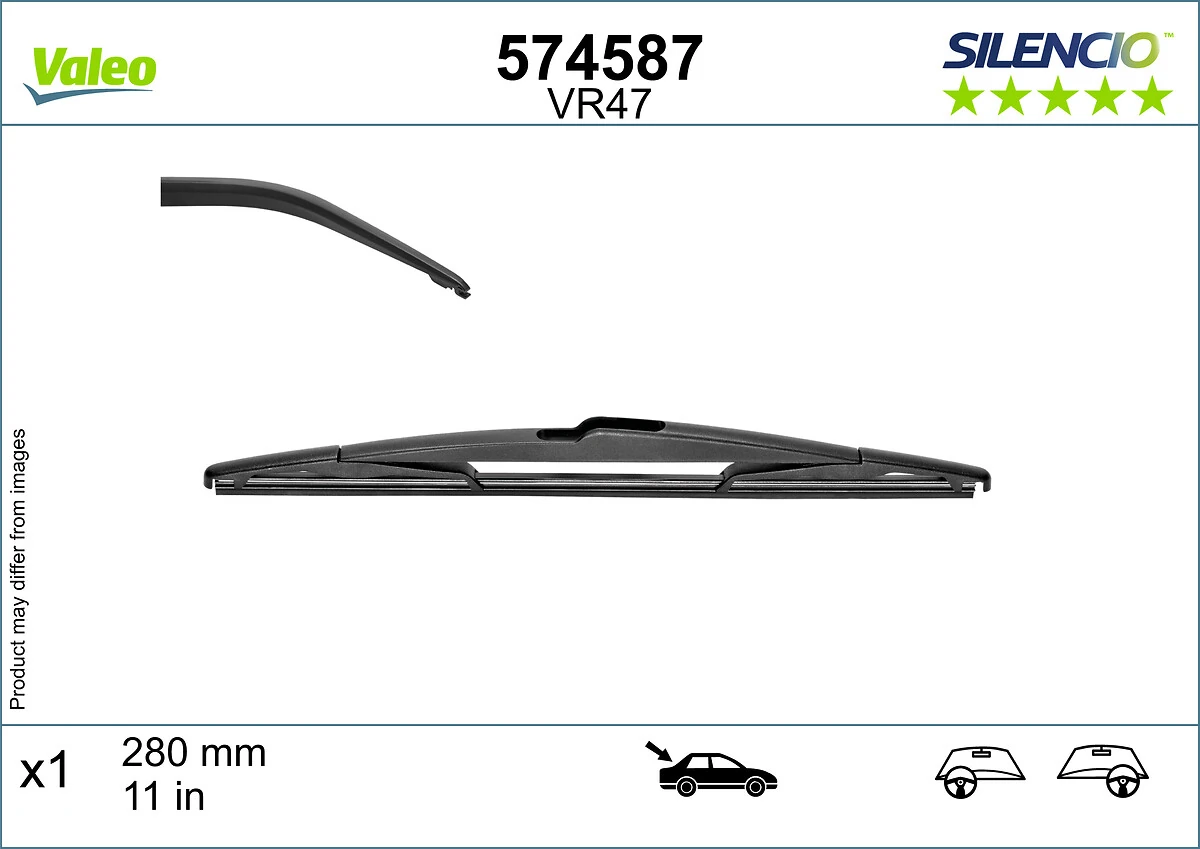 Задня щітка 574587 VALEO