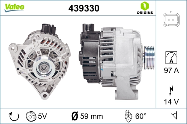Генератор Jurid/Bendix CA1642IR ціна, від 98.91 USD