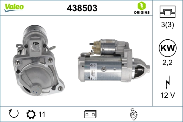 Купити 36011646 Volvo Стартер