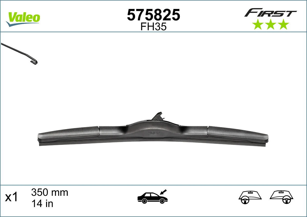 Купити 575825 VALEO Щітка задня