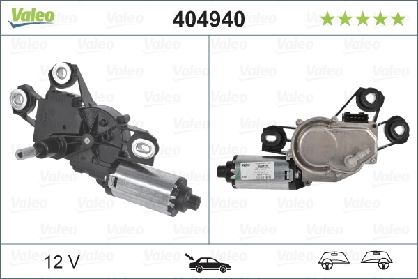 Склоочисник дверей задка VALEO 404940 ціна, від 86.16 USD
