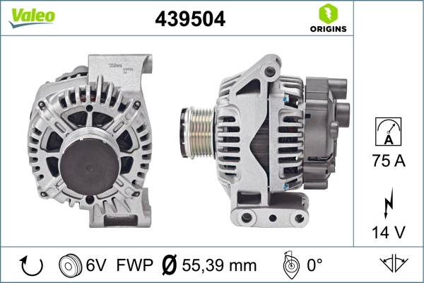 Купити 439504 VALEO Генератор
