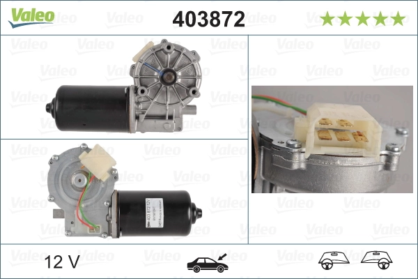 Купити 403872 VALEO Мотор трапеції склоочисника
