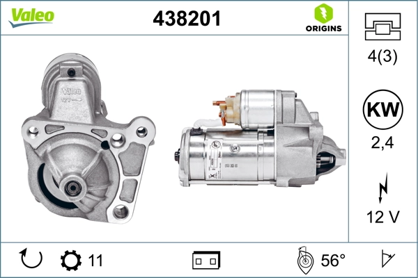 Купити Стартер Renault Megane II LM0, LM1