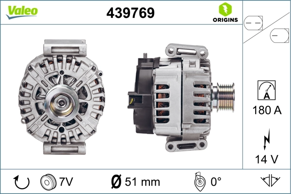 Купити 439769 VALEO Генератор