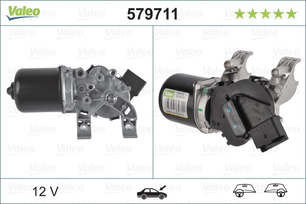 Мотор двірника VALEO 579711 ціна, від 56.34 USD