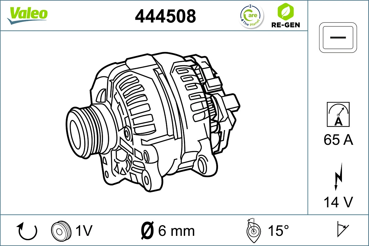 Авто генератор на Volkswagen Jetta II 19E, 1G2, 165, 167