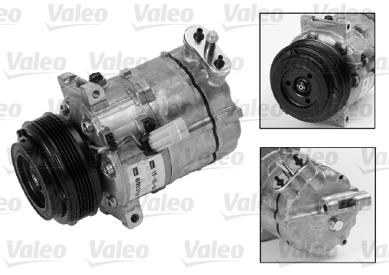 Компресор кондиціонера 981610 VALEO