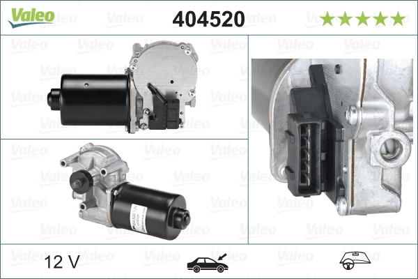 Купити 404520 VALEO Мотор трапеції склоочисника