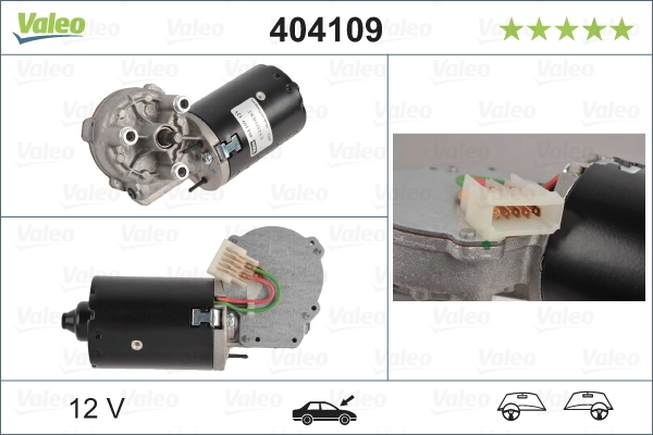Купити 404109 VALEO Мотор склоочисника скла (трапеції)