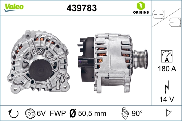 Купити 439783 VALEO Генератор