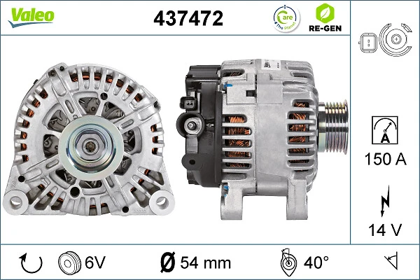 Купити 437472 VALEO Генератор