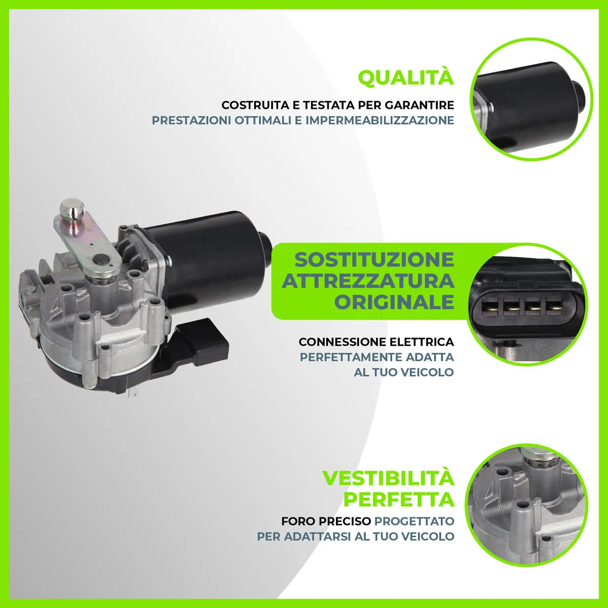 Купити 582671 VALEO Мотор двірника