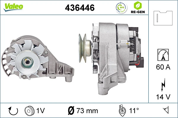 Купити 436446 VALEO Генератор