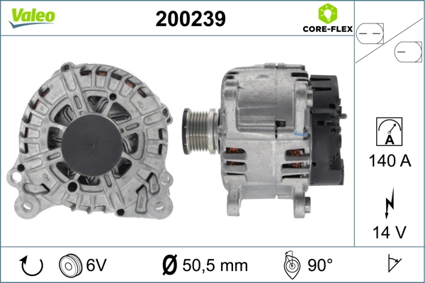Купити 200239 VALEO Генератор