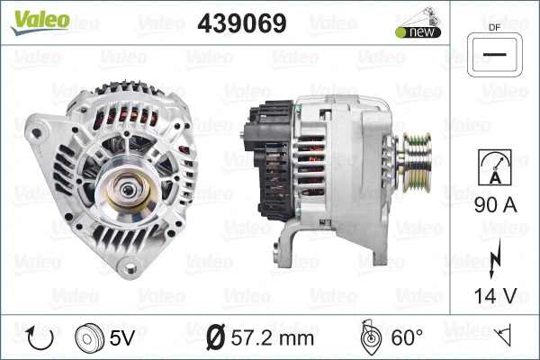 Купити 439069 VALEO Генератор