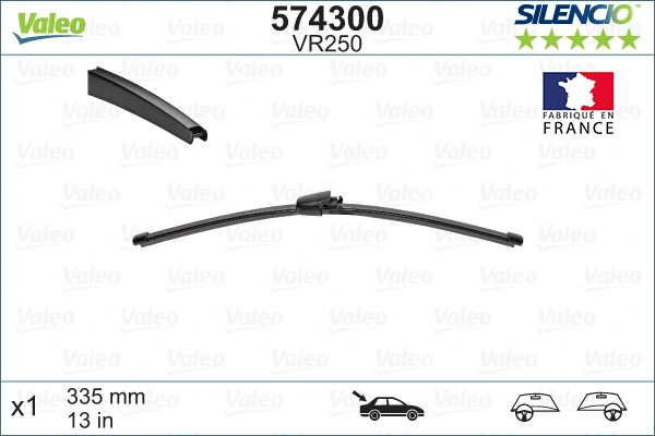 Двірник задній VALEO 574300