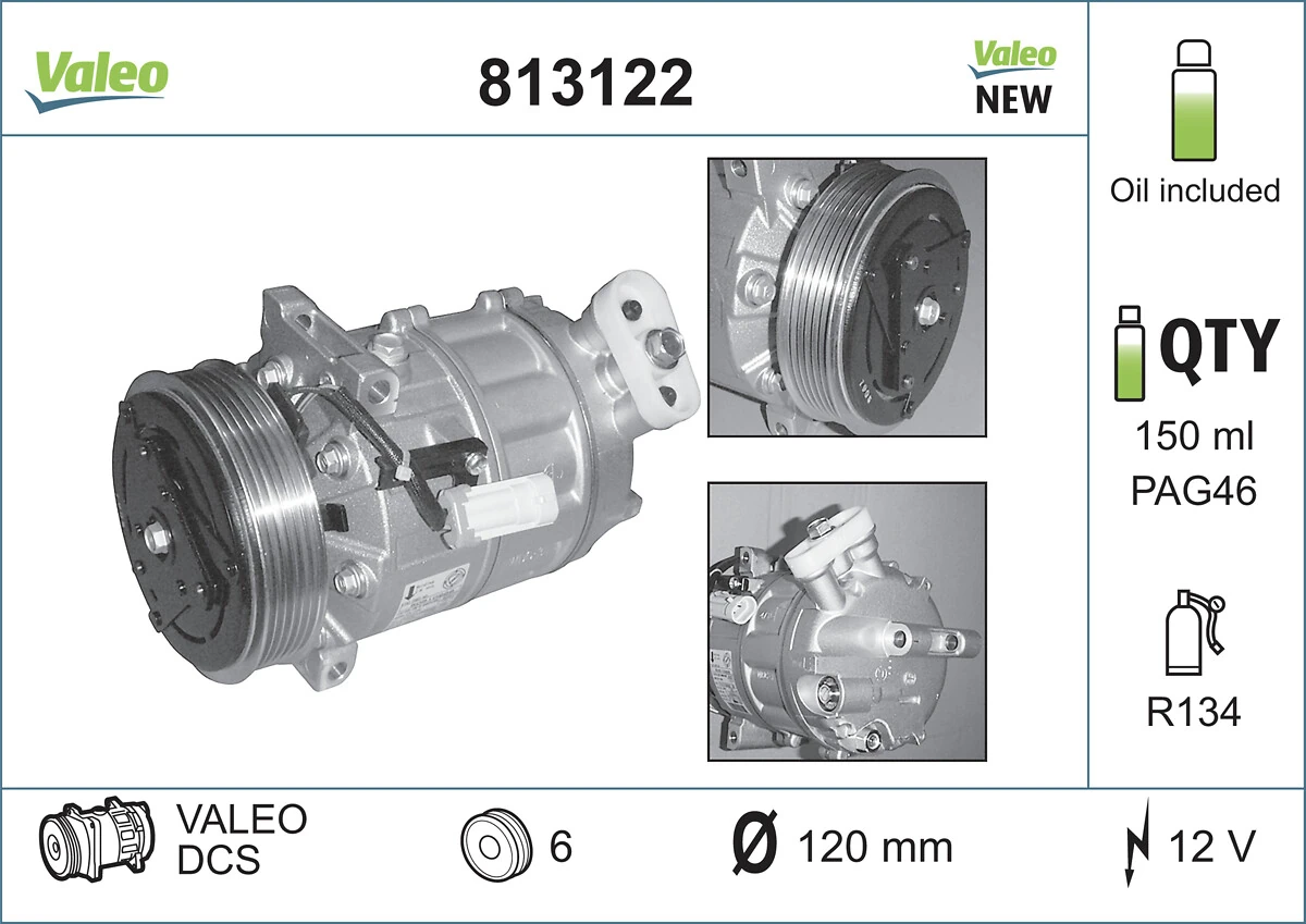 Насос кондиціонера Chrysler 68084281AG