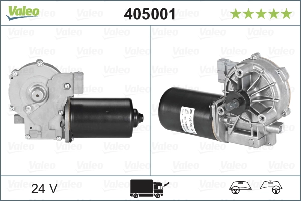 Мотор двірника VALEO 405001 ціна, від 61.55 USD