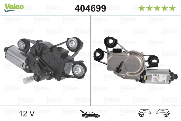 Склоочисник дверей задка VALEO 404699 ціна, від 47.58 USD