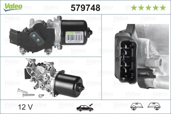Купити 579748 VALEO Мотор трапеції склоочисника