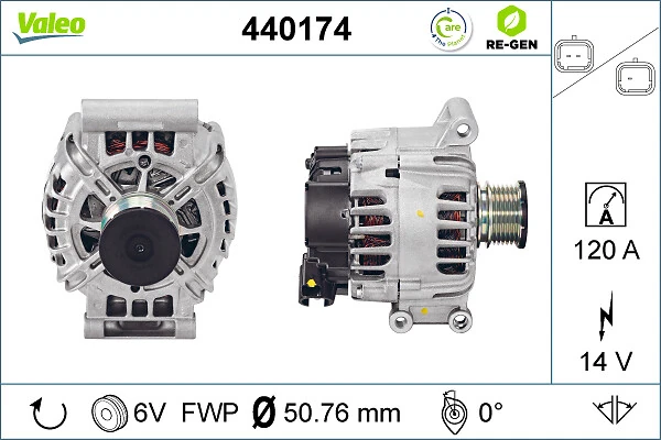 Купити 440174 VALEO Генератор