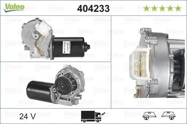 Мотор стеклоочищувача VALEO 404233 ціна, від 71.15 USD