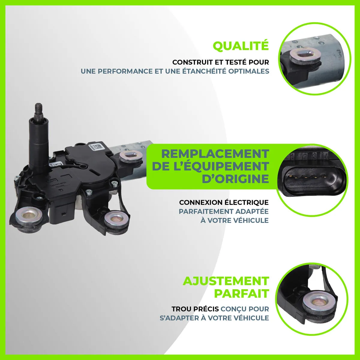 Склоочисник дверей задка VALEO 582687 ціна, від 95.37 USD
