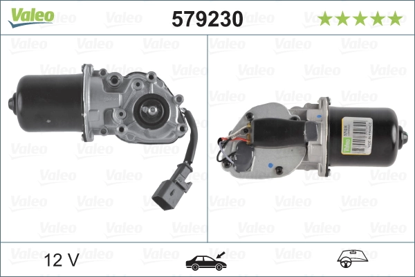 Мотор стеклоочищувача Polcar 6007SWP1 ціна, від 39.58 USD