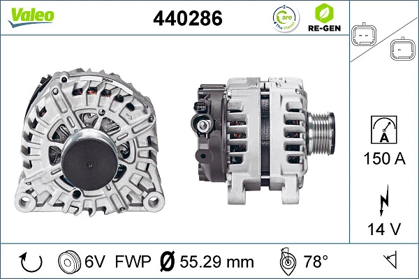 Купити 440286 VALEO Генератор