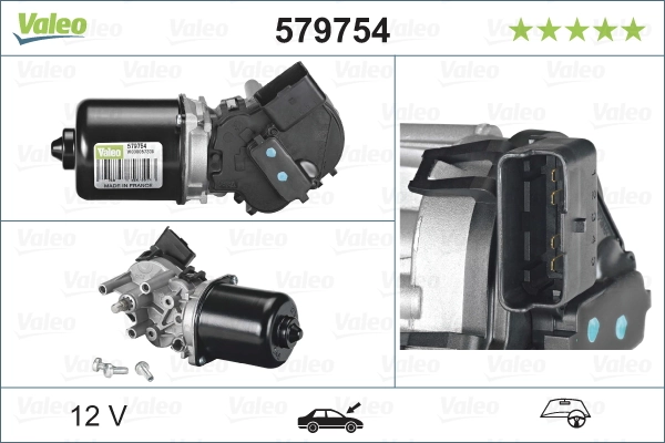Купити 579754 VALEO Мотор трапеції склоочисника