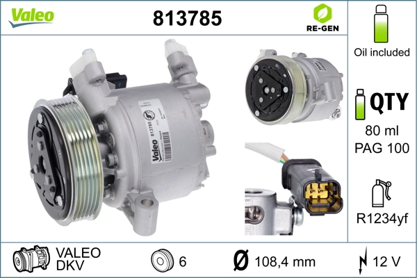 Купити ACP120 TRW Компресор кліматичної установки