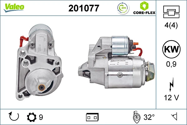 Стартер CS980 Jurid/Bendix
