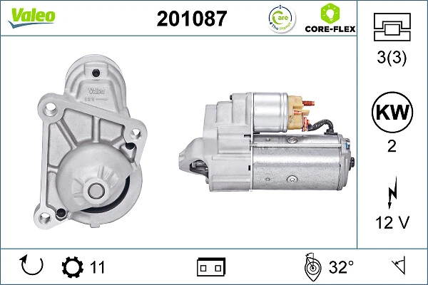 1638136080 Peugeot/Citroen Стартер двигуна