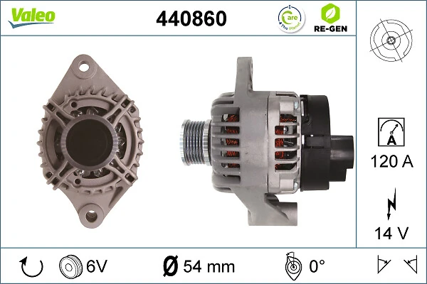 Генератор автомобільний Opel 95520024