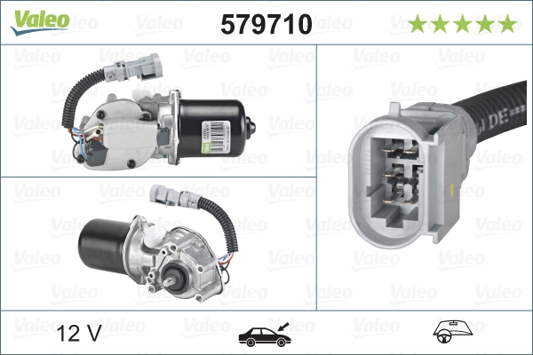 Купити 579710 VALEO Мотор трапеції склоочисника