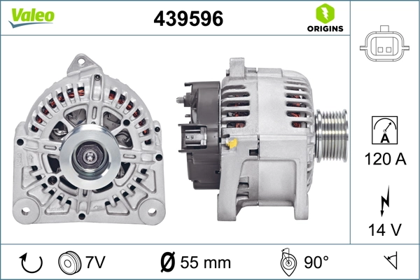 Купити 439596 VALEO Генератор