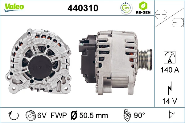 Купити 440310 VALEO Генератор