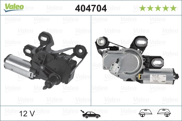 Склоочисник дверей задка VALEO 404704 ціна, від 103.04 USD