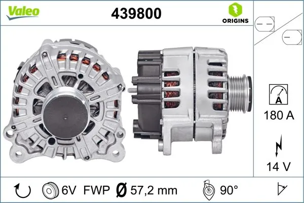 Генератор автомобільний VAG LR1180856