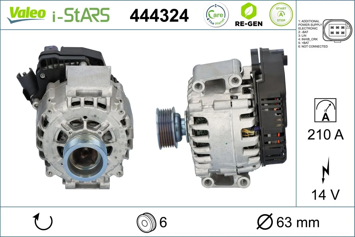 Купити 444324 VALEO 