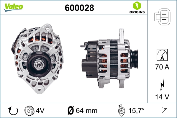 Купити 600028 VALEO Генератор