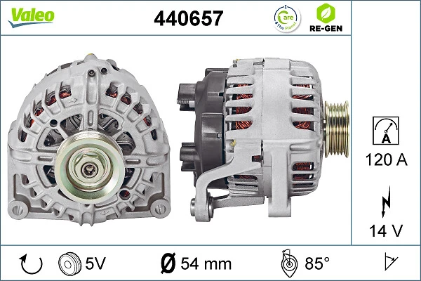 Купити 440657 VALEO Генератор