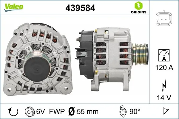 Купити 439584 VALEO Генератор