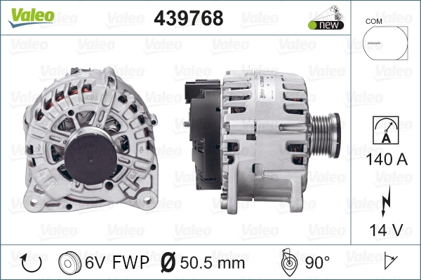 Купити Генератор Volkswagen Jetta VI 162, 163, AV3, AV2, AY2, AY3